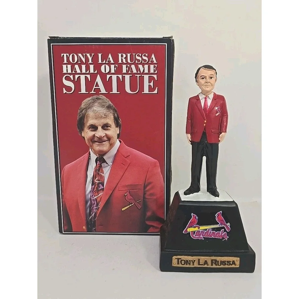 Tony LA Russa Statue - St. Louis Cardinals Giveaway 2014 Box Promo SGA ‎ U282